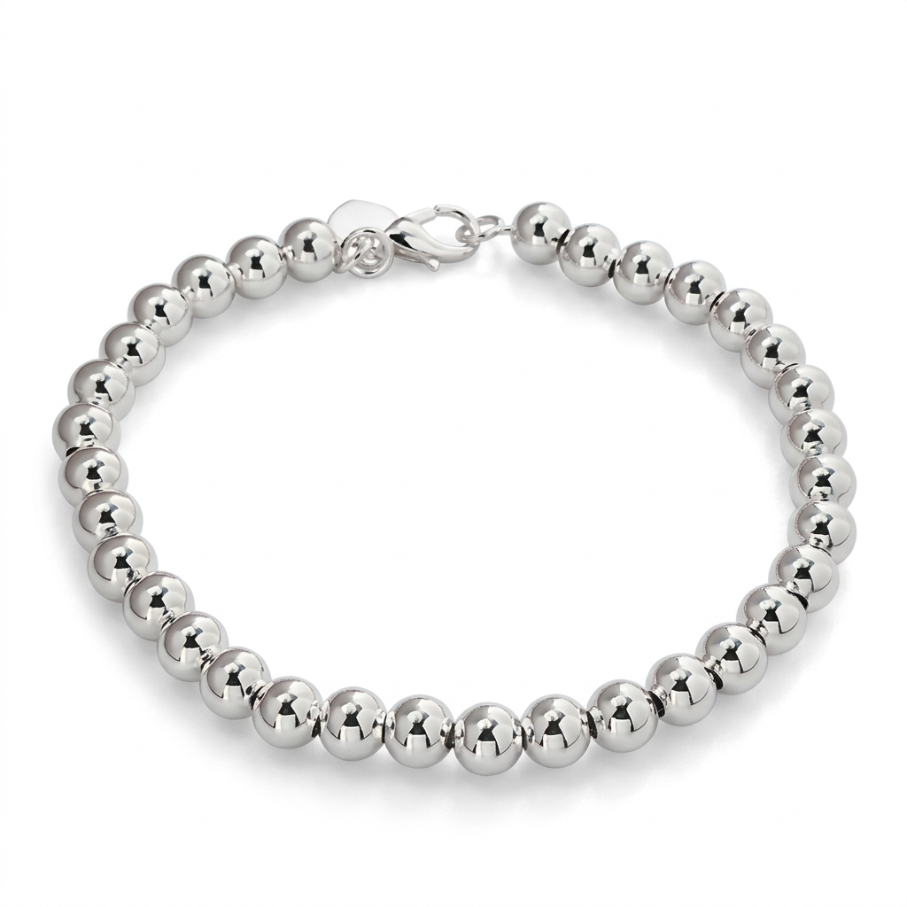 Bracelet with a clean white background