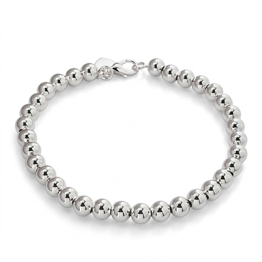 Bracelet with a clean white background